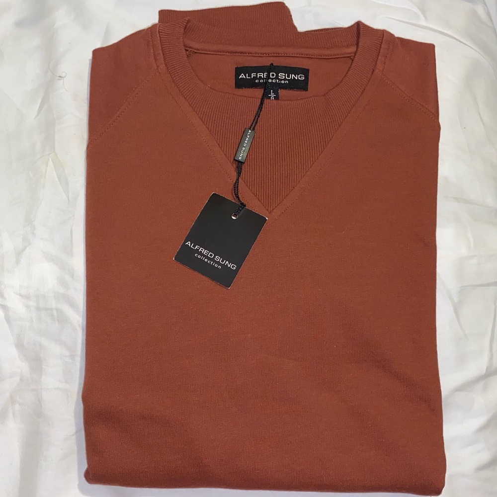Alfred Sung collection men’s sweater.